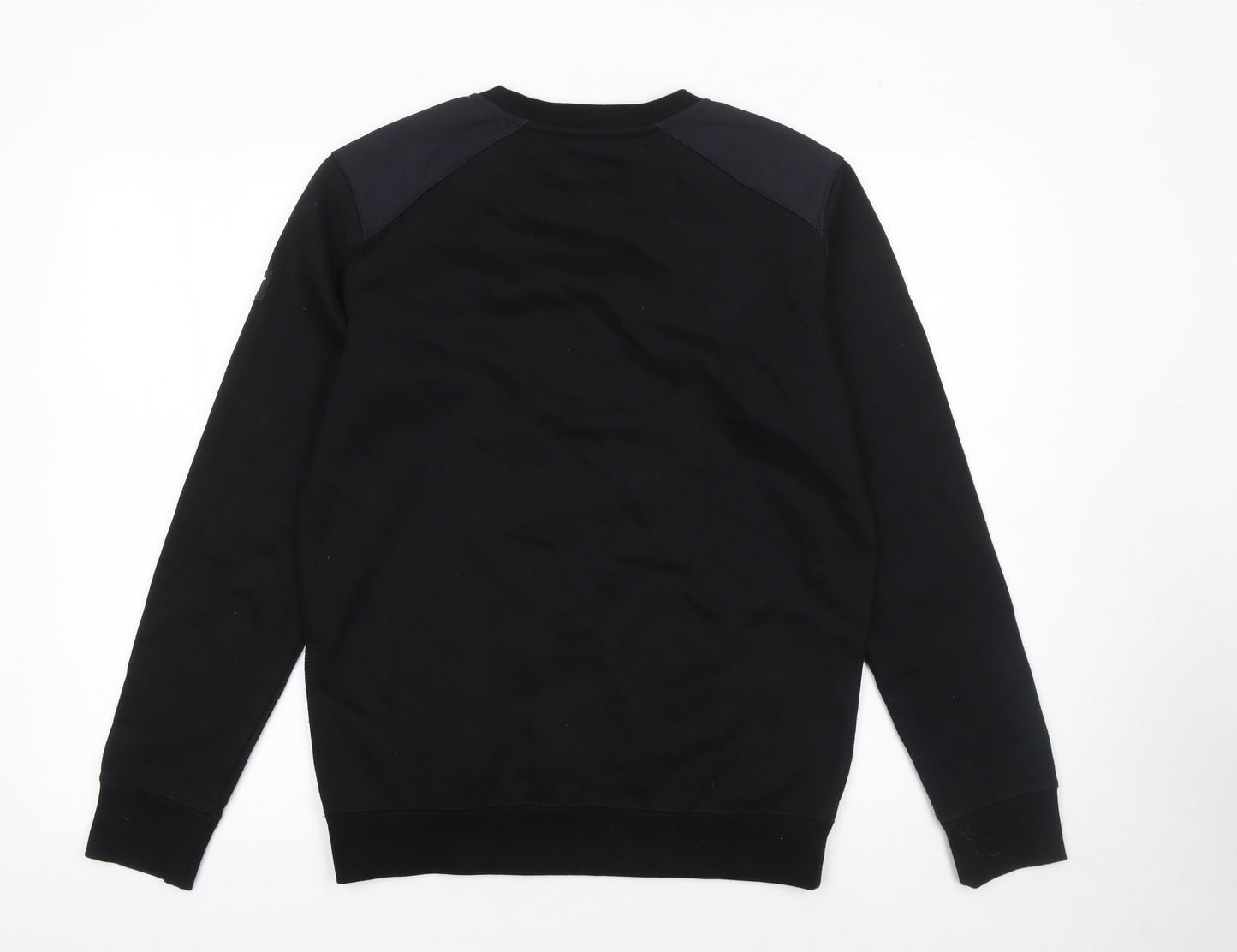 Mens UK Size S CAT Black Pullover Sweatshirt