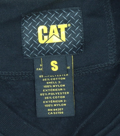 Mens UK Size S CAT Black Pullover Sweatshirt