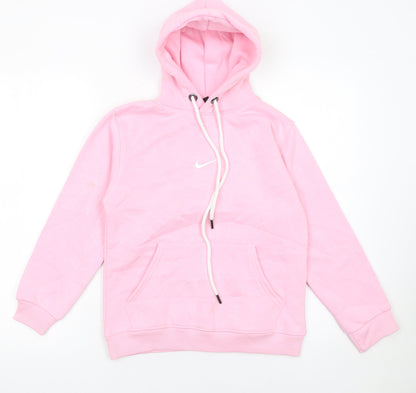 Girls UK Size 152 Nike Pink Pullover Hoodie