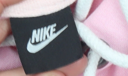 Girls UK Size 152 Nike Pink Pullover Hoodie