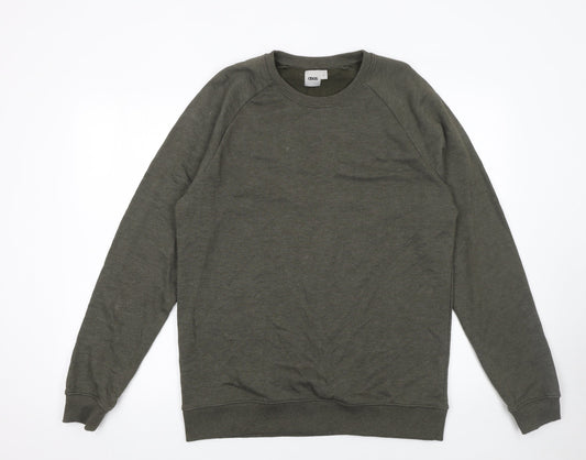 Mens UK Size L ASOS Green Pullover Sweatshirt
