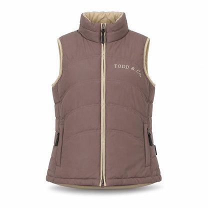 Womens UK Size 10 Todd & Co. Brown Puffer Jacket