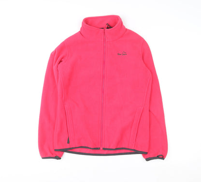 Peter Storm Girls Pink Fleece Full Zip Lightweight Jacket 11-12 Years