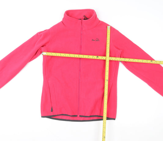 Peter Storm Girls Pink Fleece Full Zip Lightweight Jacket 11-12 Years