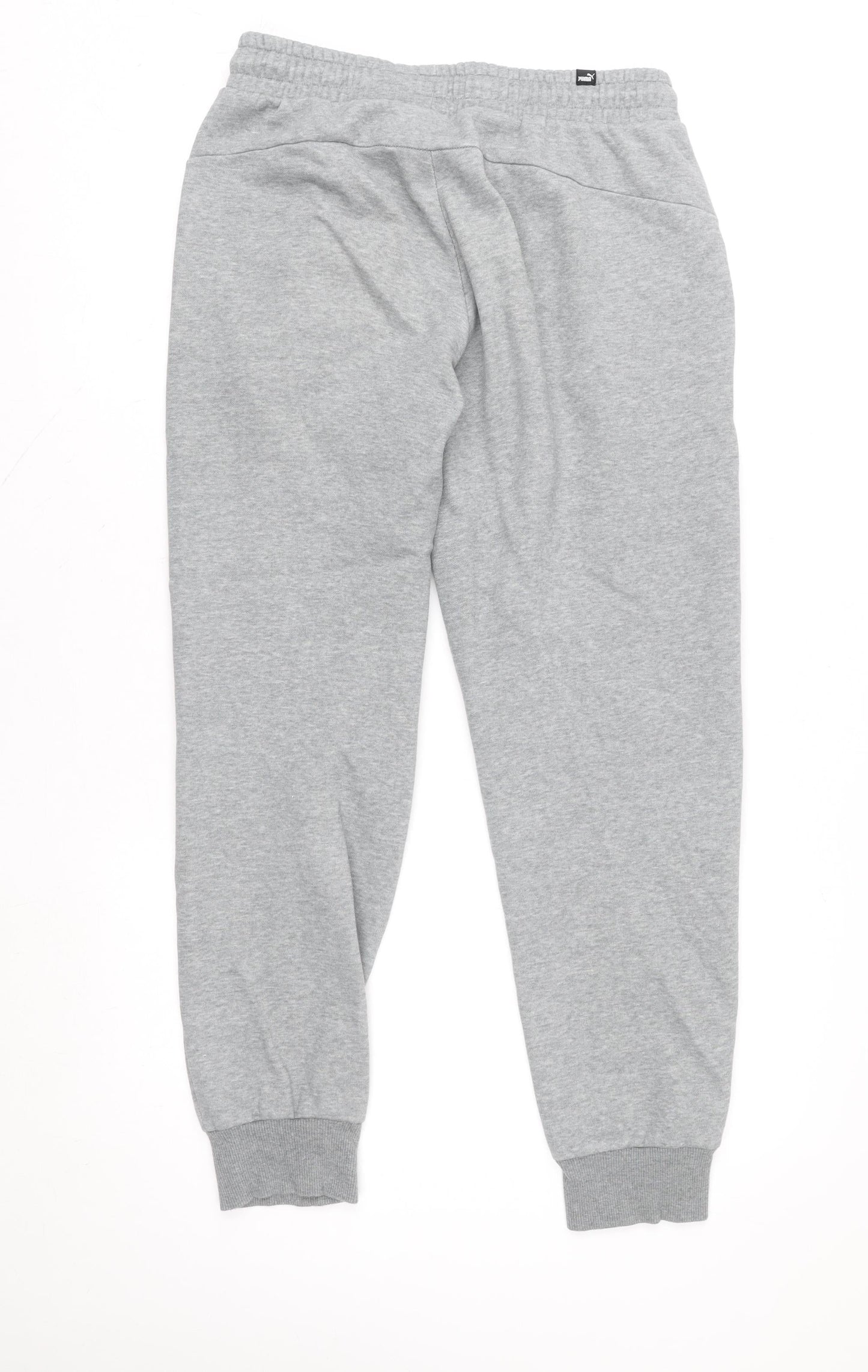 Puma Men’s Grey Jogger Sweatpants Size M Regular Fit Activewear