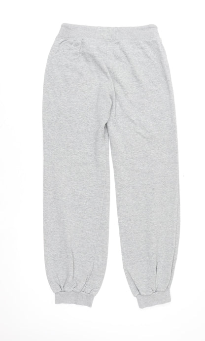 Nike Men’s Grey Jogger Sweatpants S Regular Fit Cotton Blend