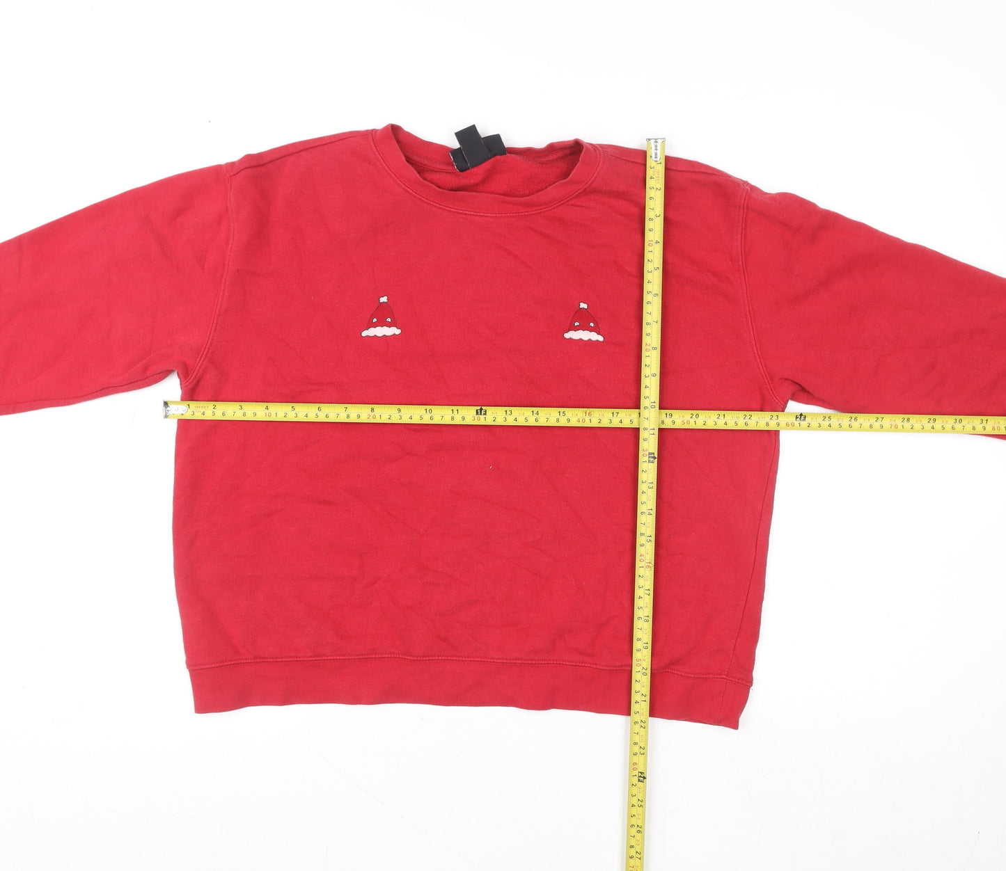 Womens UK Size 12 Monki Red Pullover Sweatshirt