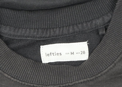 Womens UK Size 12 Lefties Black Pullover Sweatshirt