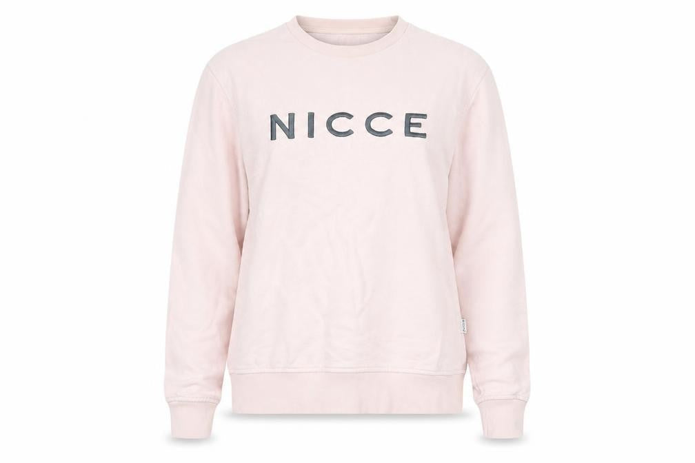 Womens UK Size XS NICCE Pink Pullover Sweatshirt