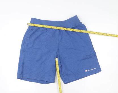 Champion Men's Blue Athletic Jersey Shorts Size M