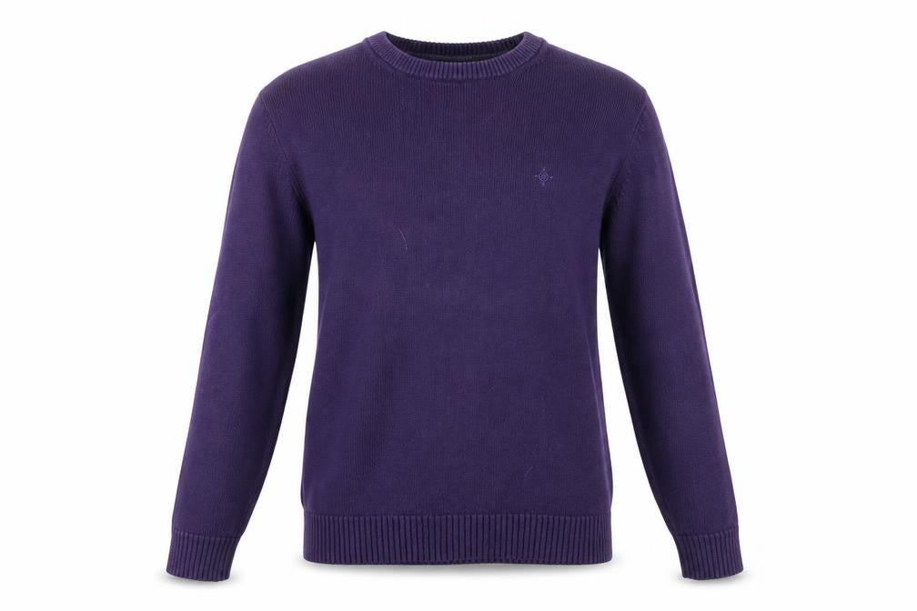Womens UK Size S Maine New England Purple Pullover Sweatshirt