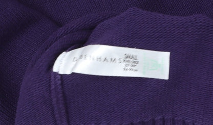 Womens UK Size S Maine New England Purple Pullover Sweatshirt
