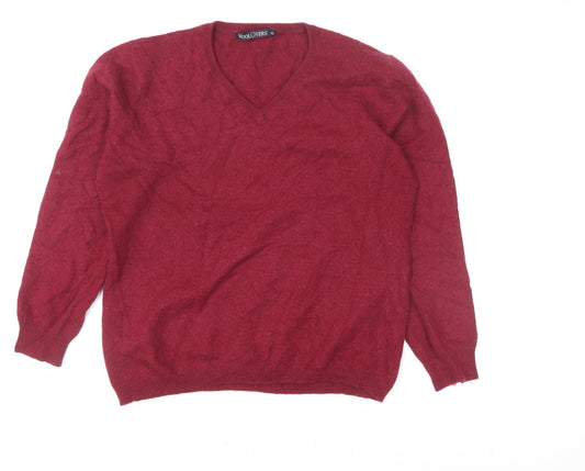 Womens UK Size XL Woolovers Red Pullover Jumper