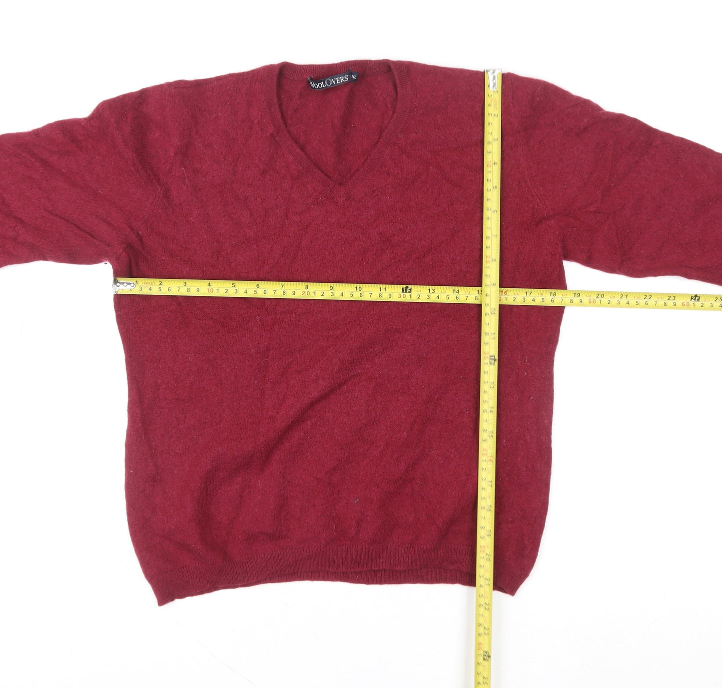 Womens UK Size XL Woolovers Red Pullover Jumper