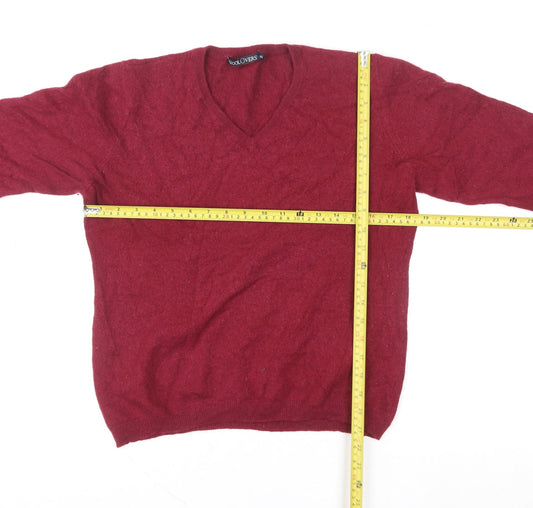 Womens UK Size XL Woolovers Red Pullover Jumper