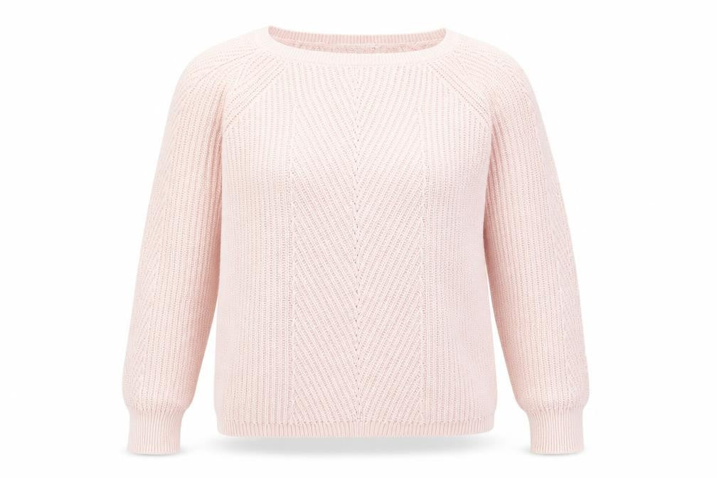 Gap Women Pink Knitted Pullover Sweater Medium Cotton Blend