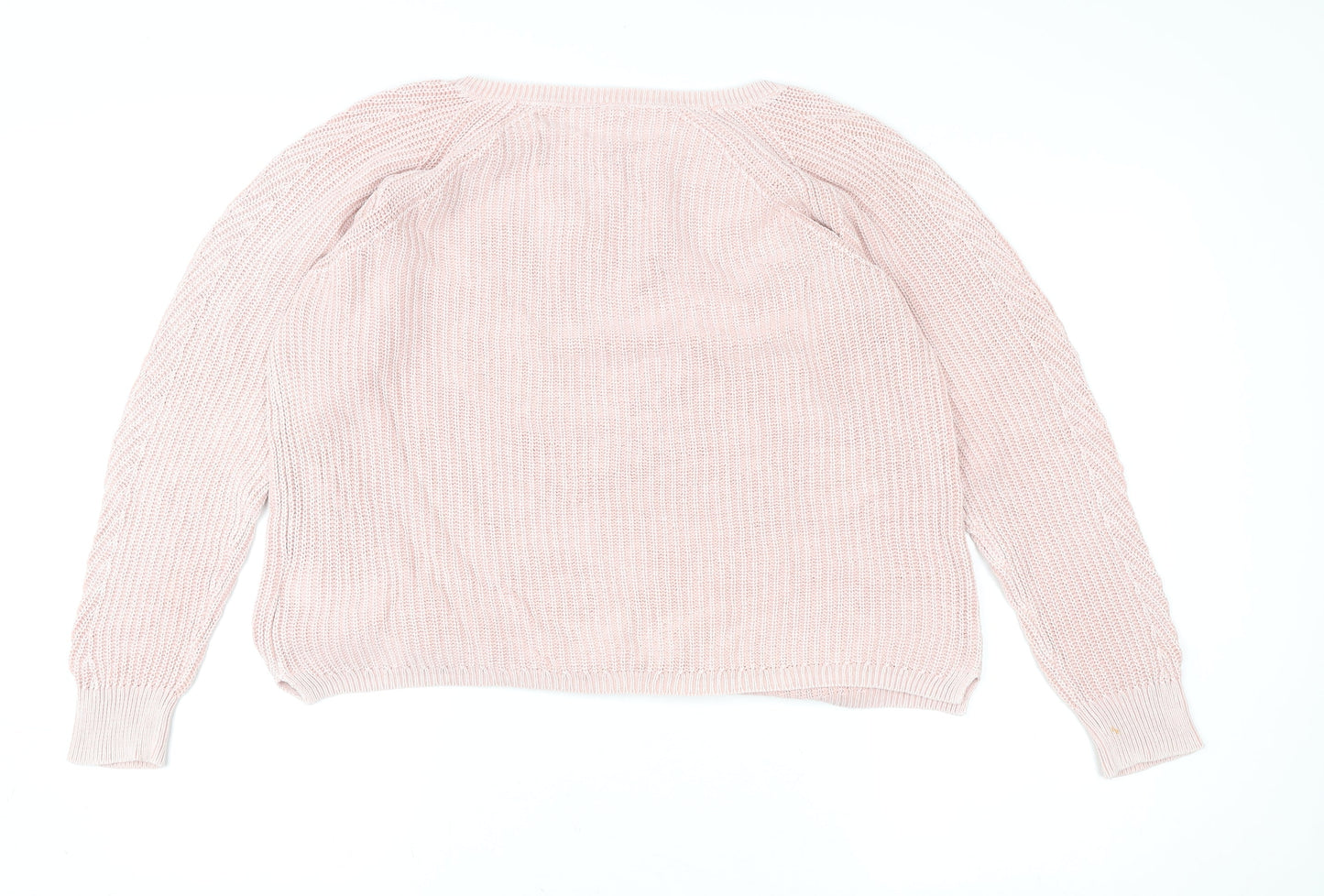Womens UK Size M Gap Pink Pullover Sweatshirt