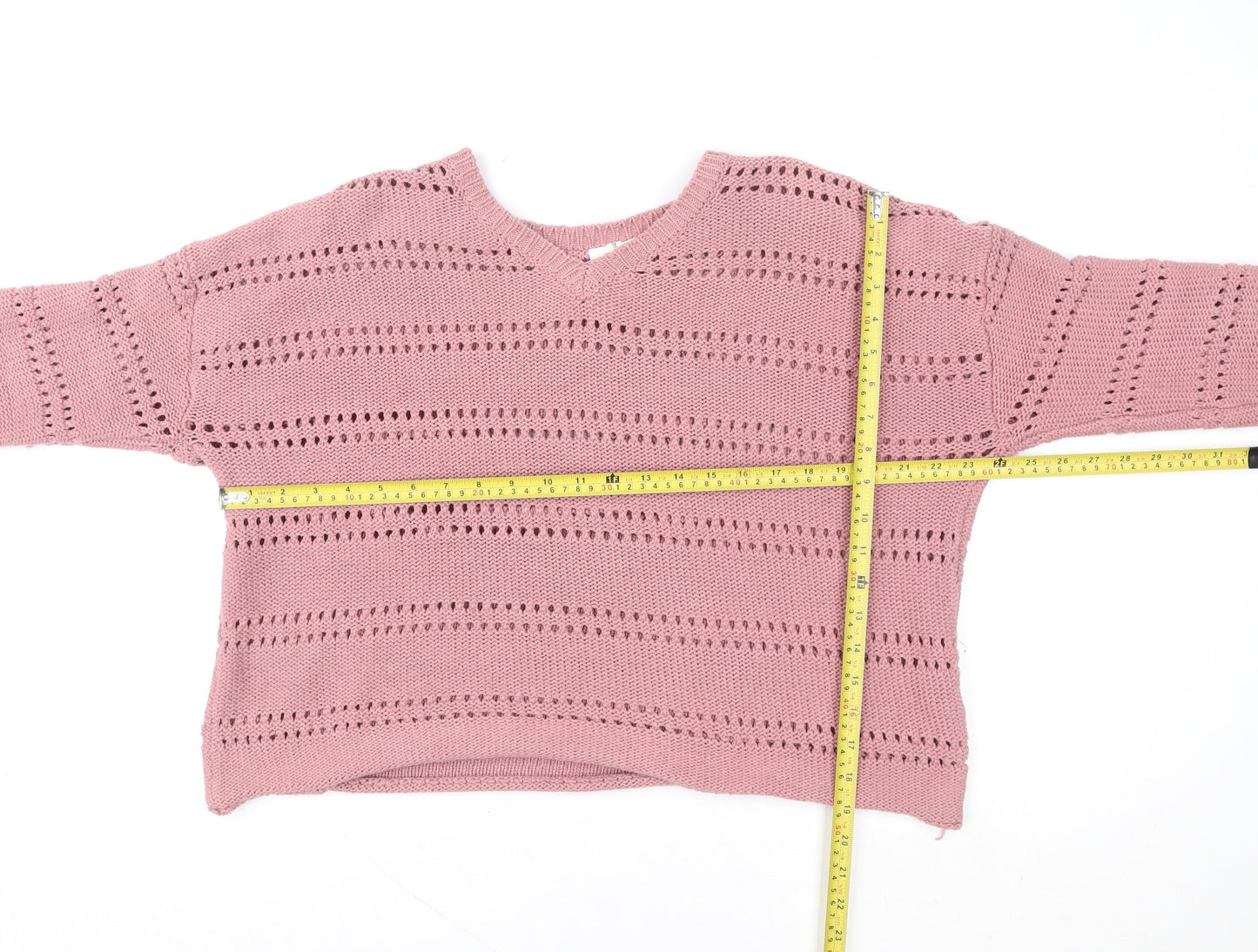 Womens UK Size 12 Thought Pink Pullover Sweatshirt