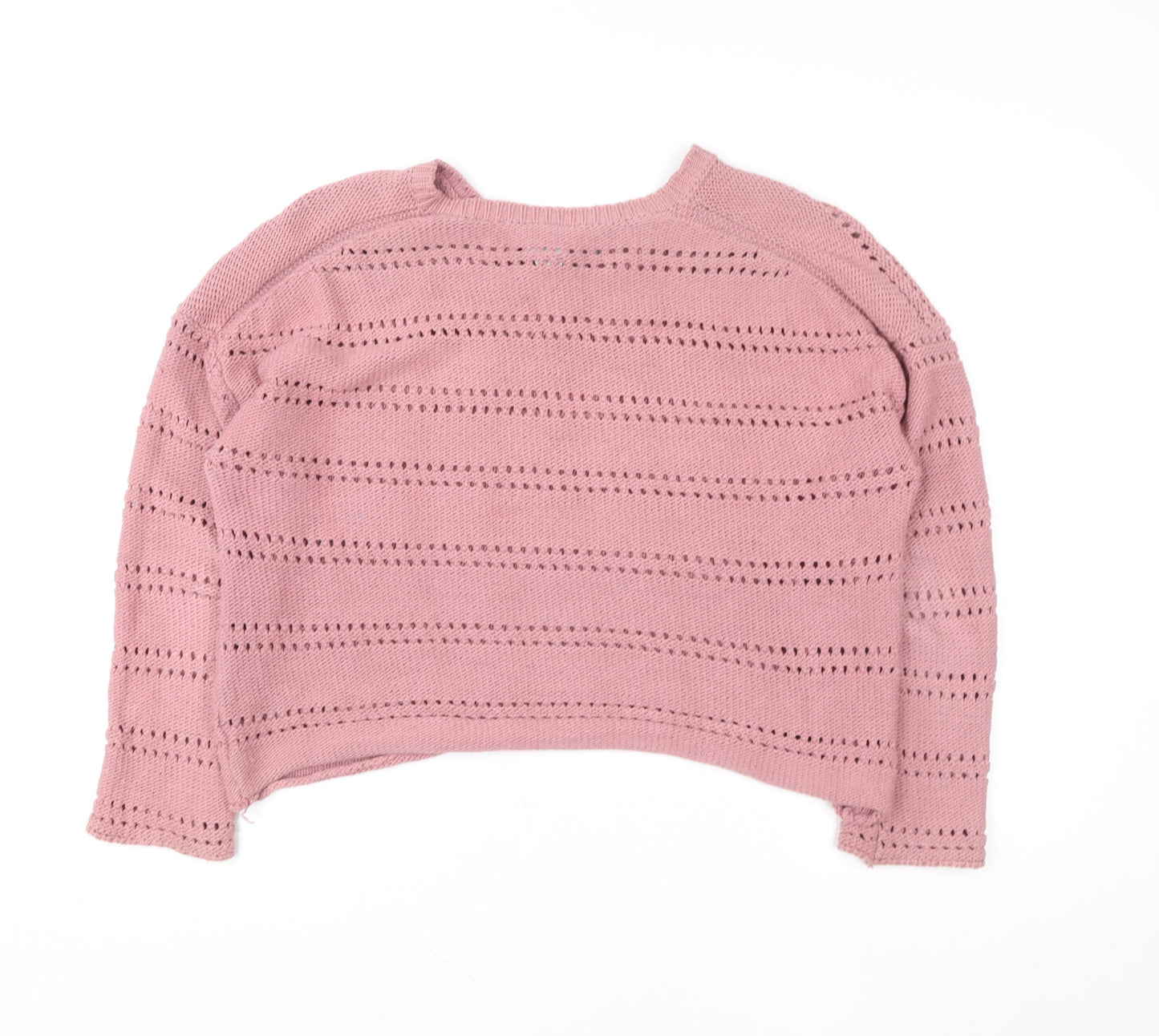 Womens UK Size 12 Thought Pink Pullover Sweatshirt