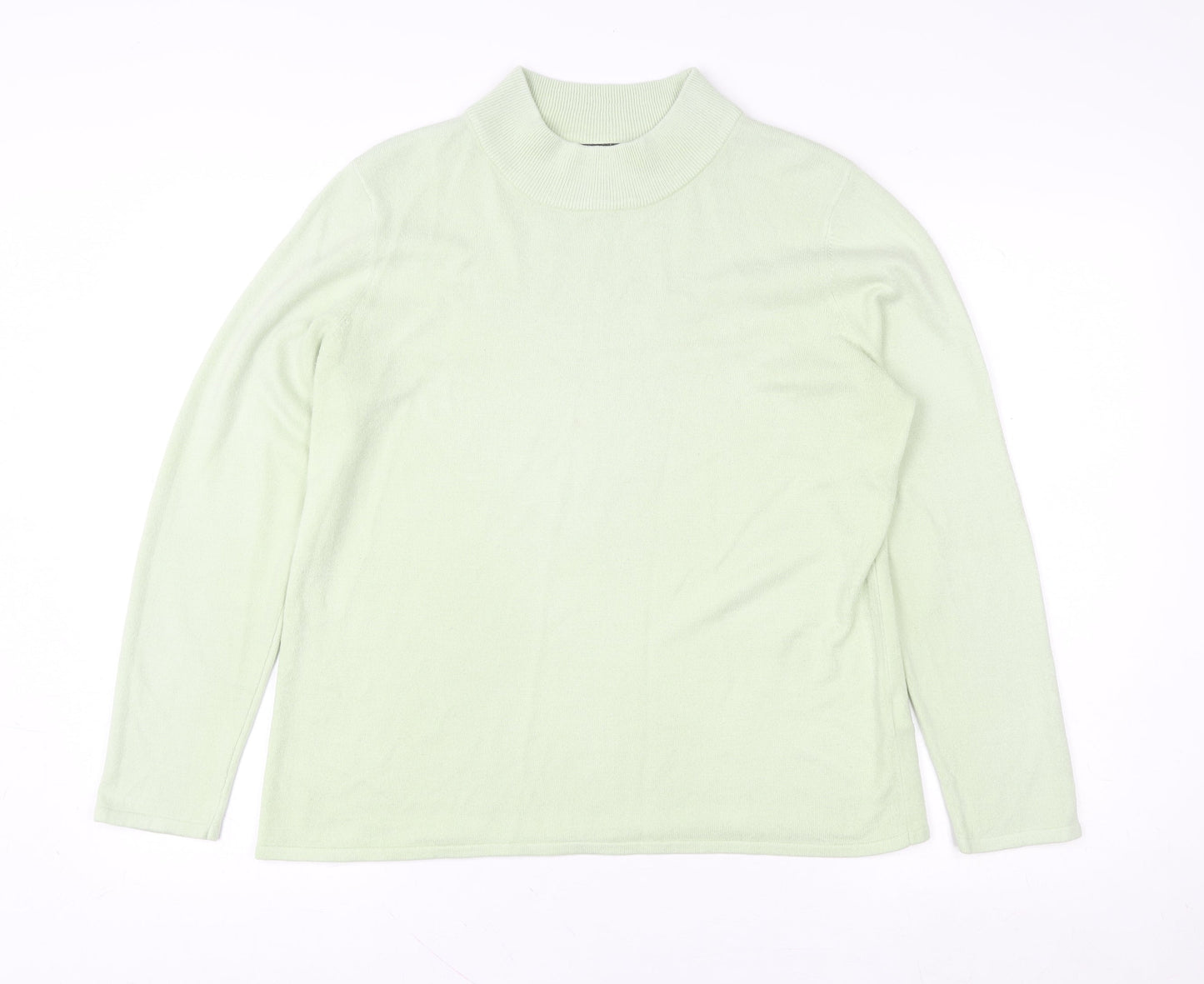 Womens UK Size M Bonmarché Green Pullover Sweatshirt