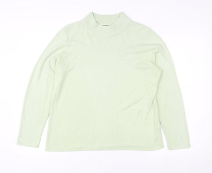 Womens UK Size M Bonmarché Green Pullover Sweatshirt