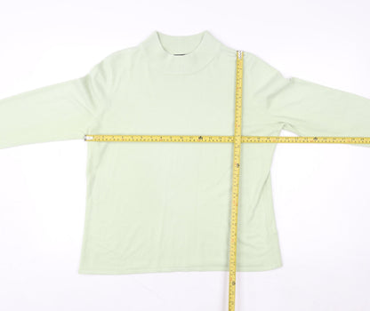 Womens UK Size M Bonmarché Green Pullover Sweatshirt