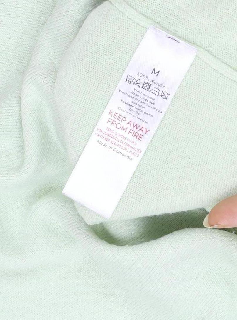 Womens UK Size M Bonmarché Green Pullover Sweatshirt
