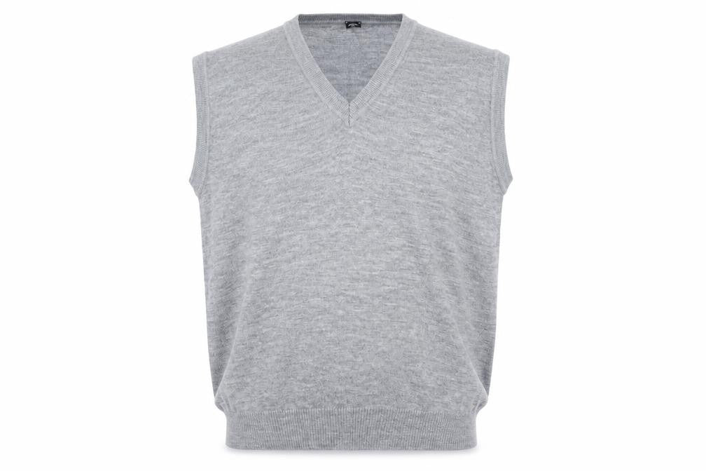 Mens UK Size XL C&A Grey Vest Jumper