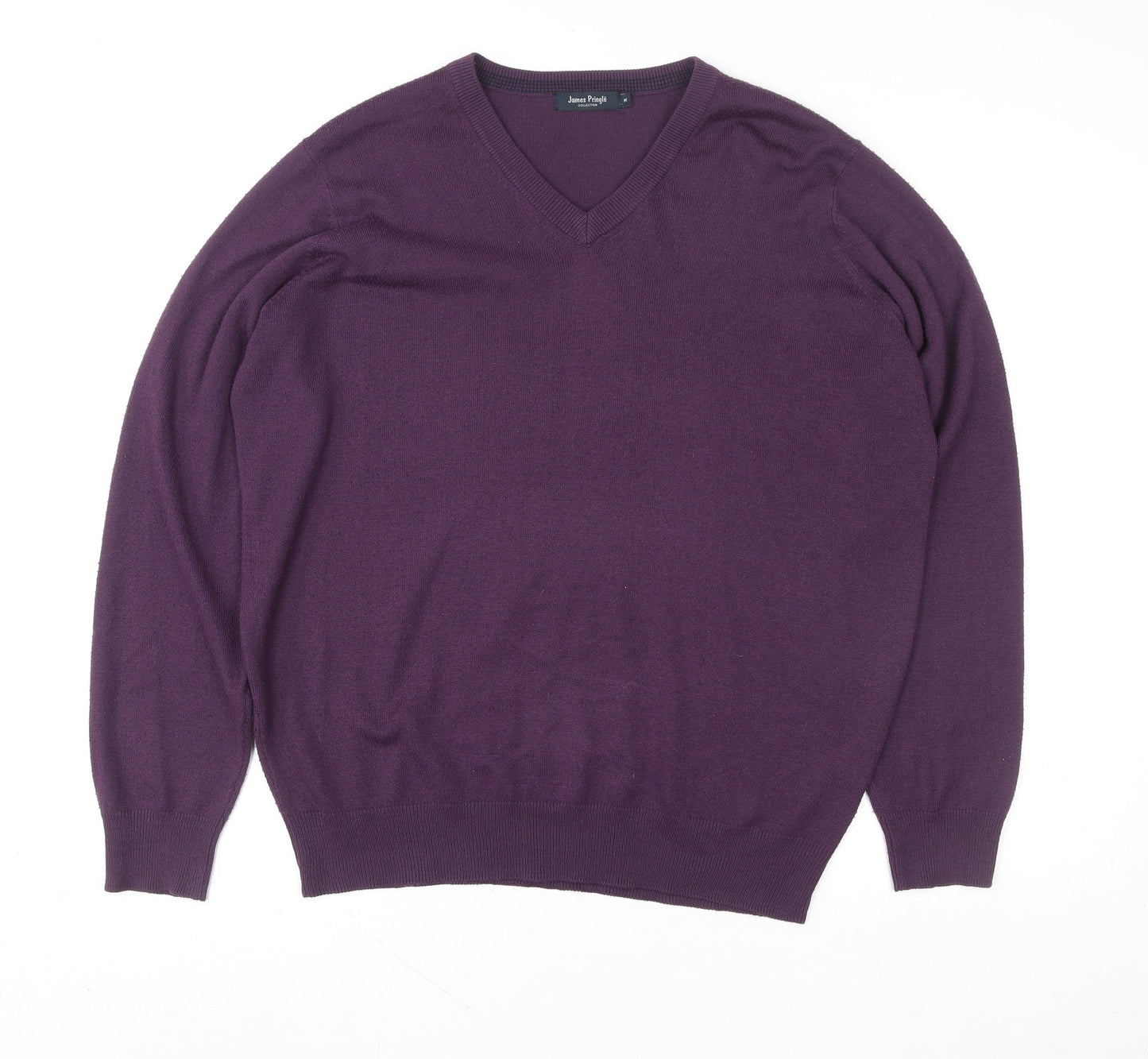 Mens UK Size M James Pringle Purple Pullover Sweatshirt