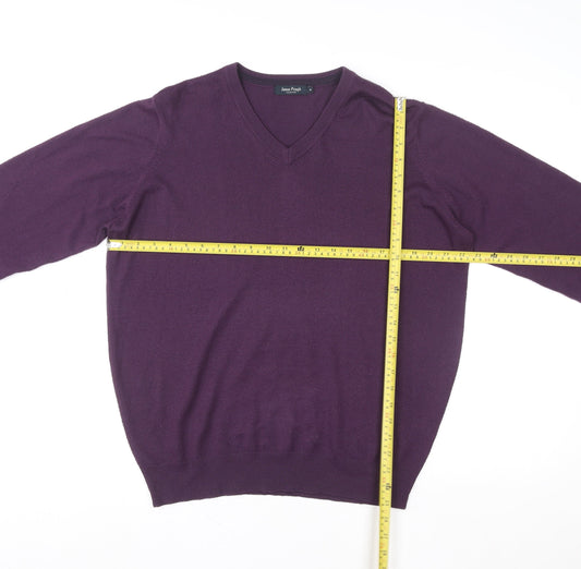 Mens UK Size M James Pringle Purple Pullover Sweatshirt