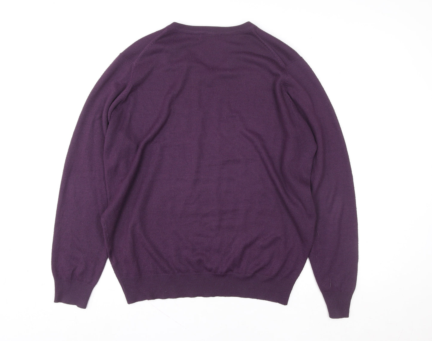 Mens UK Size M James Pringle Purple Pullover Sweatshirt