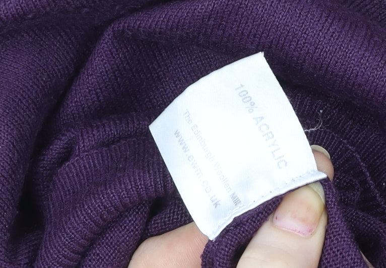 Mens UK Size M James Pringle Purple Pullover Sweatshirt