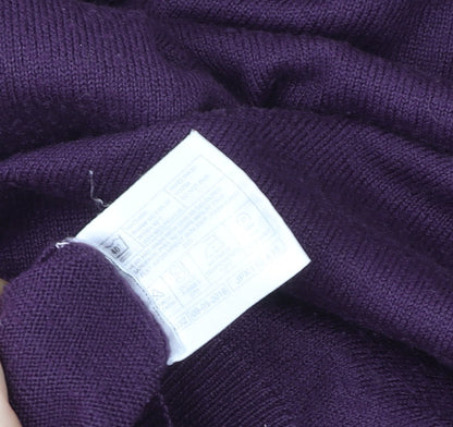 Mens UK Size M James Pringle Purple Pullover Sweatshirt