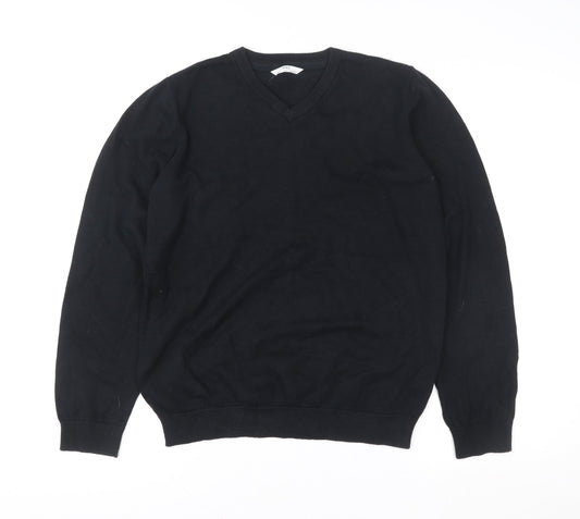 Teens UK Size 14 Plus Marks and Spencer Black Pullover Sweatshirt