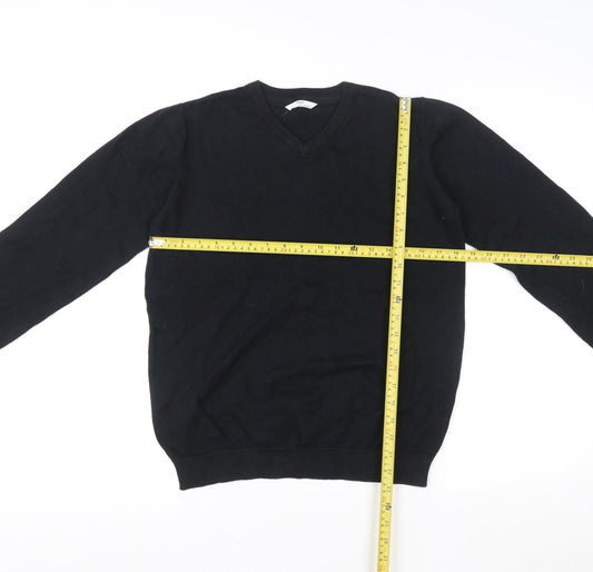 Teens UK Size 14 Plus Marks and Spencer Black Pullover Sweatshirt
