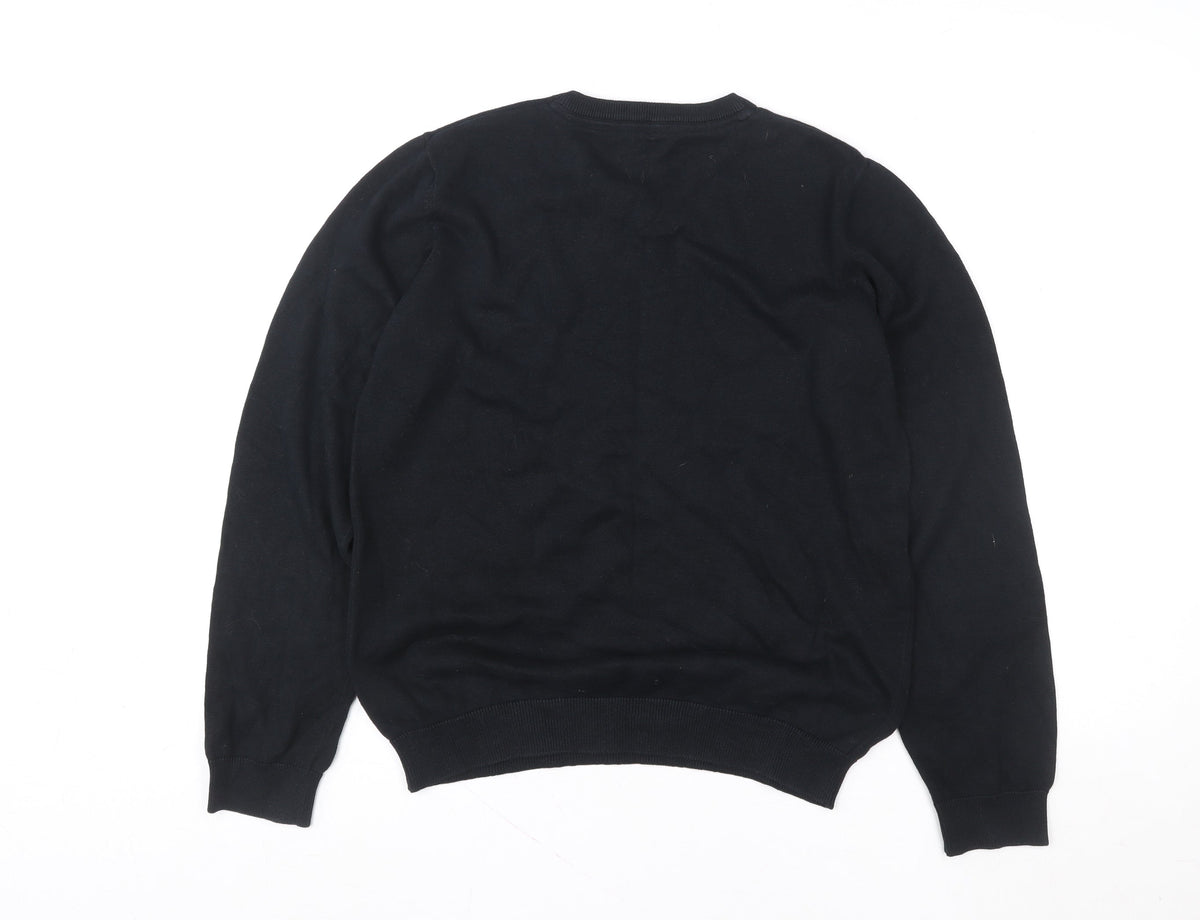 Teens UK Size 14 Plus Marks and Spencer Black Pullover Sweatshirt
