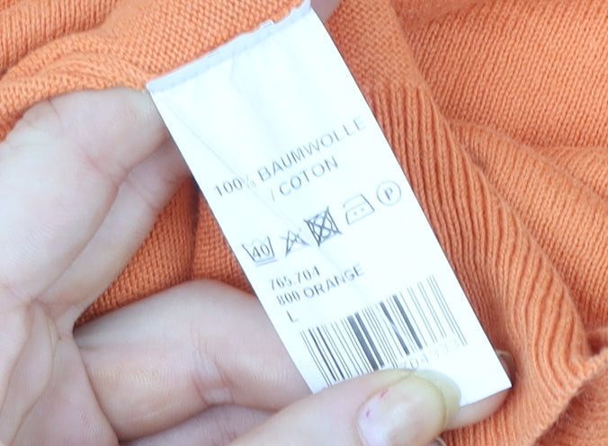 Womens UK Size L Maddison Orange Pullover Sweatshirt