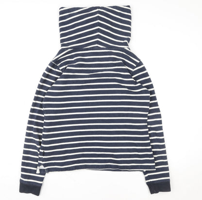 Womens UK Size 12 Quba Sails Blue Pullover Hoodie