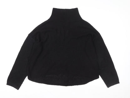 Womens UK Size S Daisy Street Black Pullover Sweatshirt