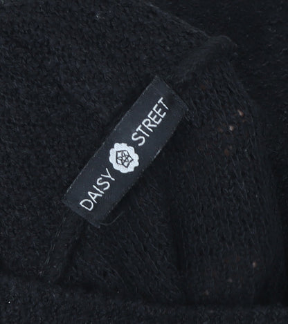 Womens UK Size S Daisy Street Black Pullover Sweatshirt