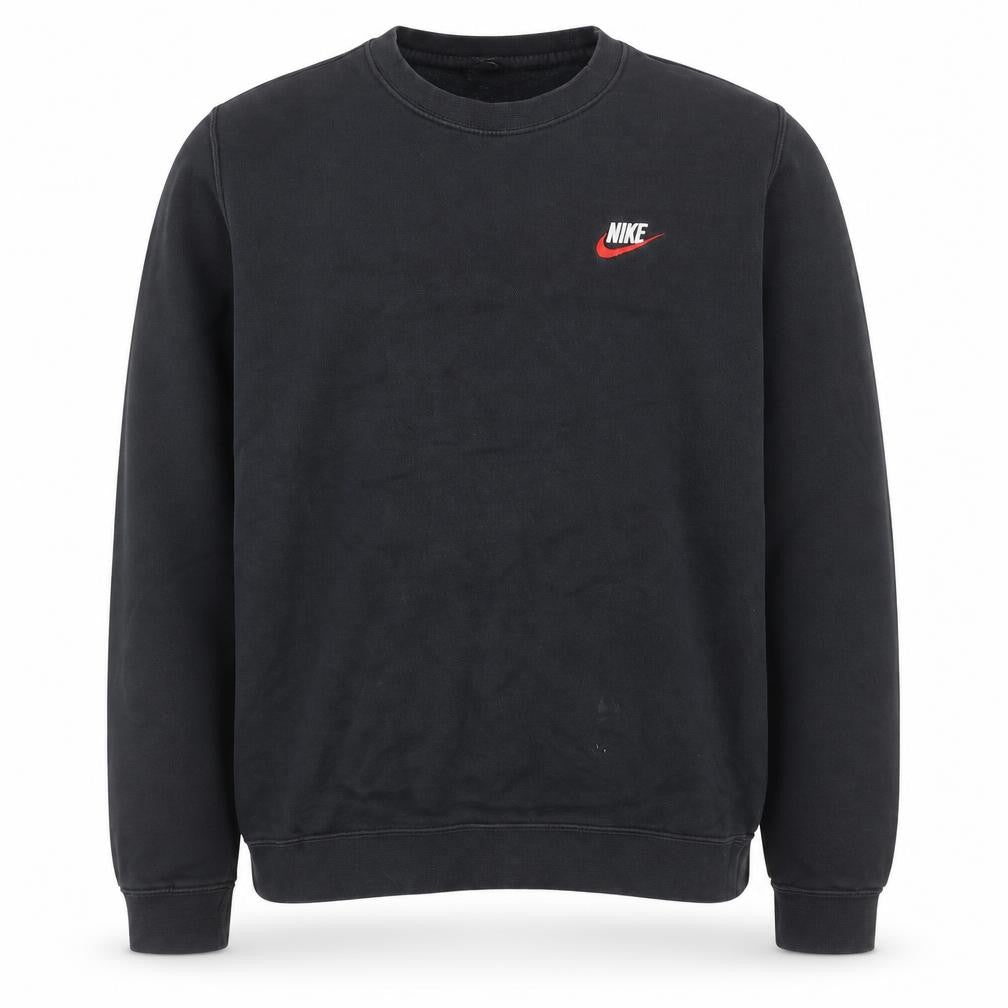 Mens UK Size S Nike Black Pullover Sweatshirt