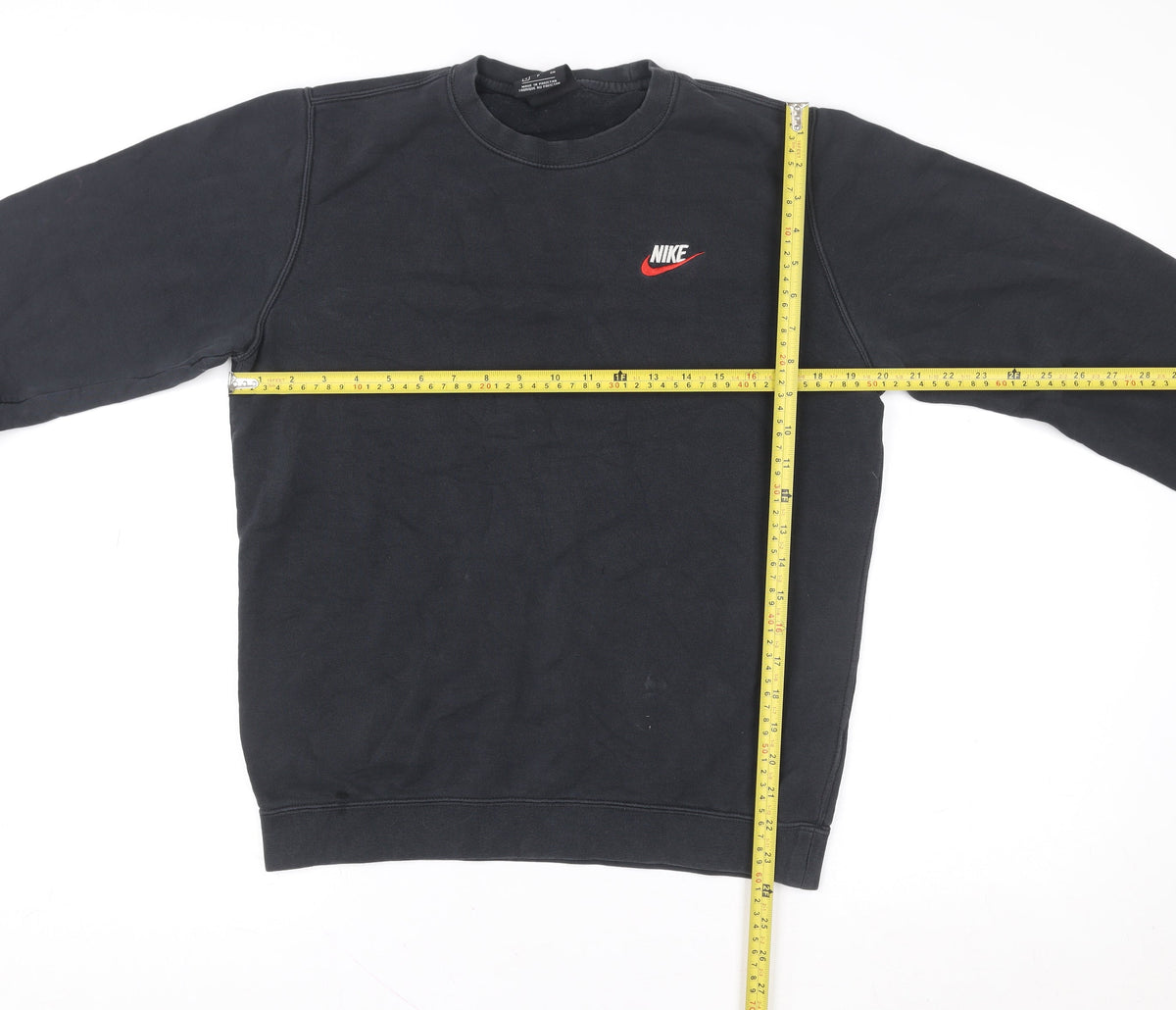 Mens UK Size S Nike Black Pullover Sweatshirt