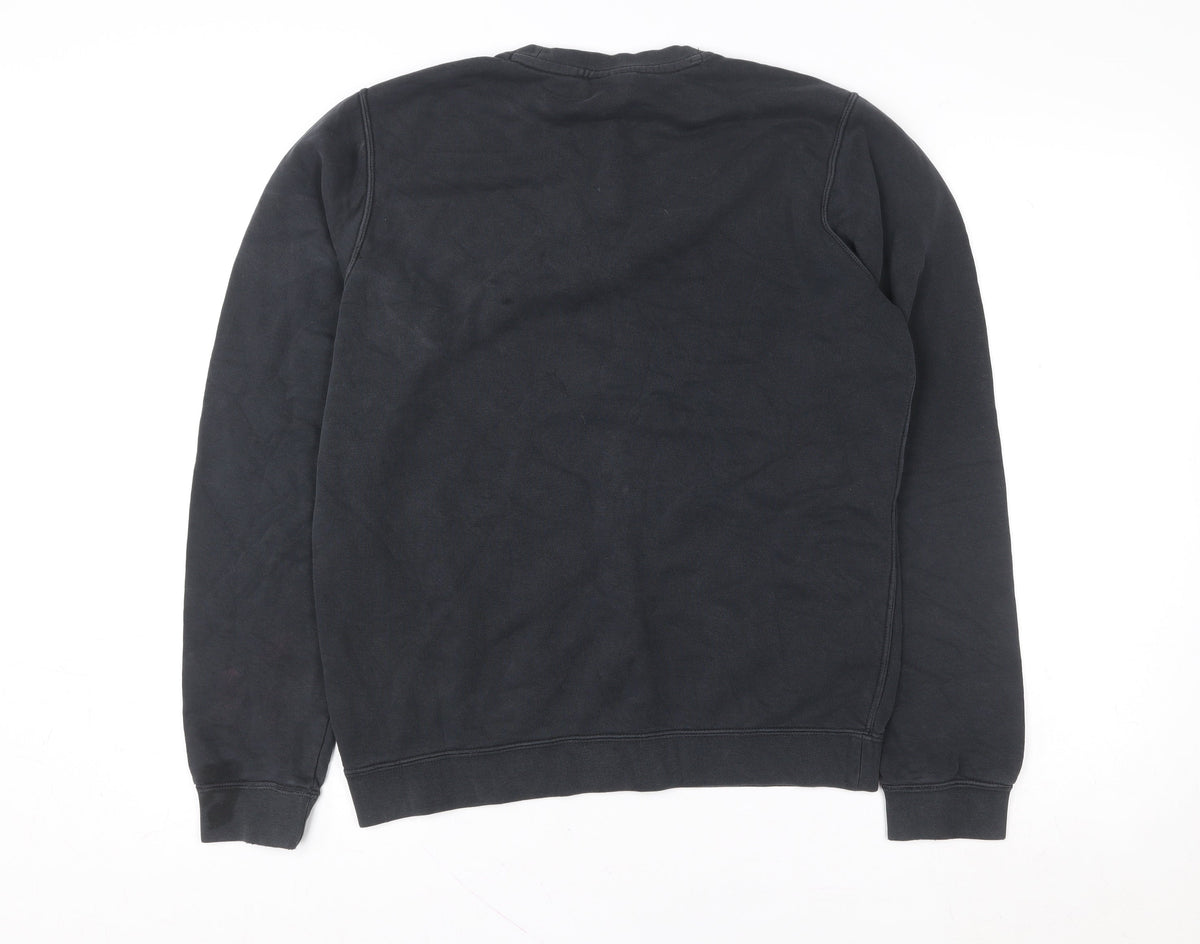Mens UK Size S Nike Black Pullover Sweatshirt