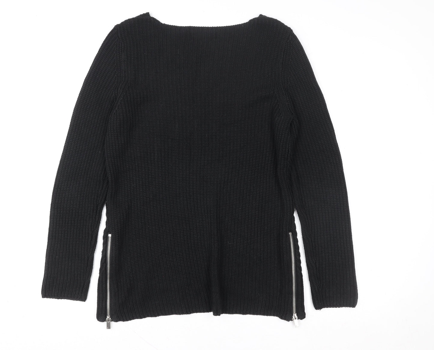 Womens UK Size 10 NEXT Black Pullover Sweatshirt