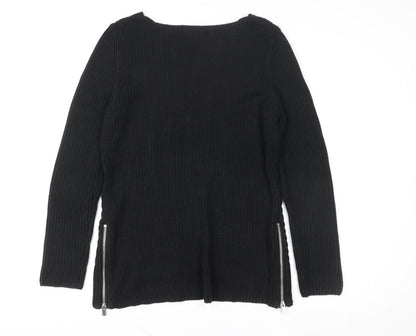 Womens UK Size 10 NEXT Black Pullover Sweatshirt