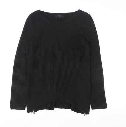 Womens UK Size 10 NEXT Black Pullover Sweatshirt