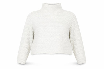 Womens UK Size L New Look Ivory Pullover Jumper