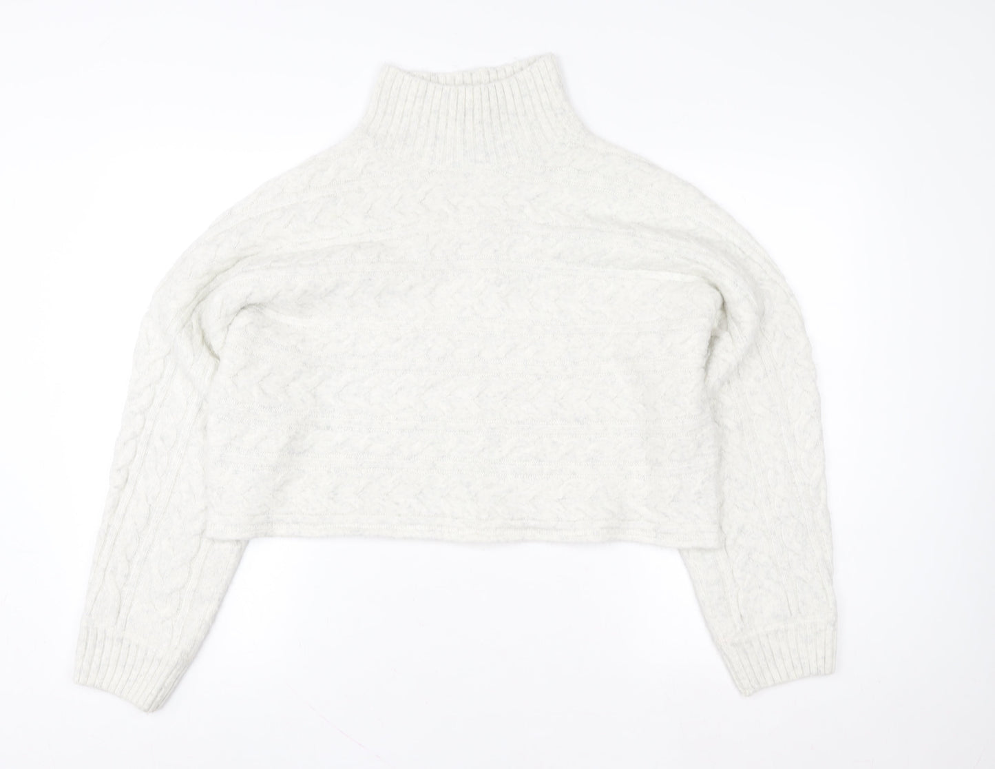 Womens UK Size L New Look Ivory Pullover Jumper