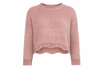 Womens UK Size 8 Zara Pink Pullover Jumper