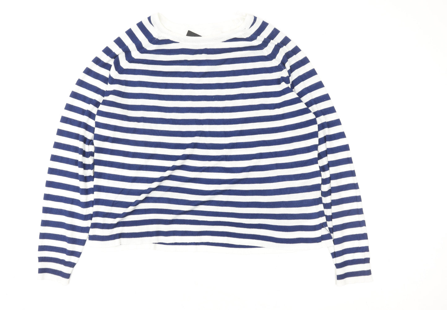 Womens UK Size S Zara Blue Pullover Sweatshirt